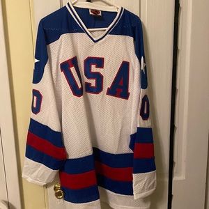 USA hockey jersey 1980